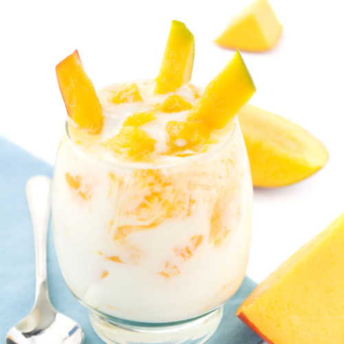 Titan Frozen Fruit Peach yogurt